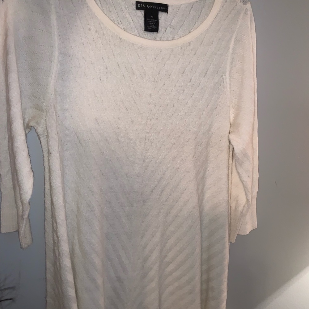 Quarter Sleeved Fringe Top